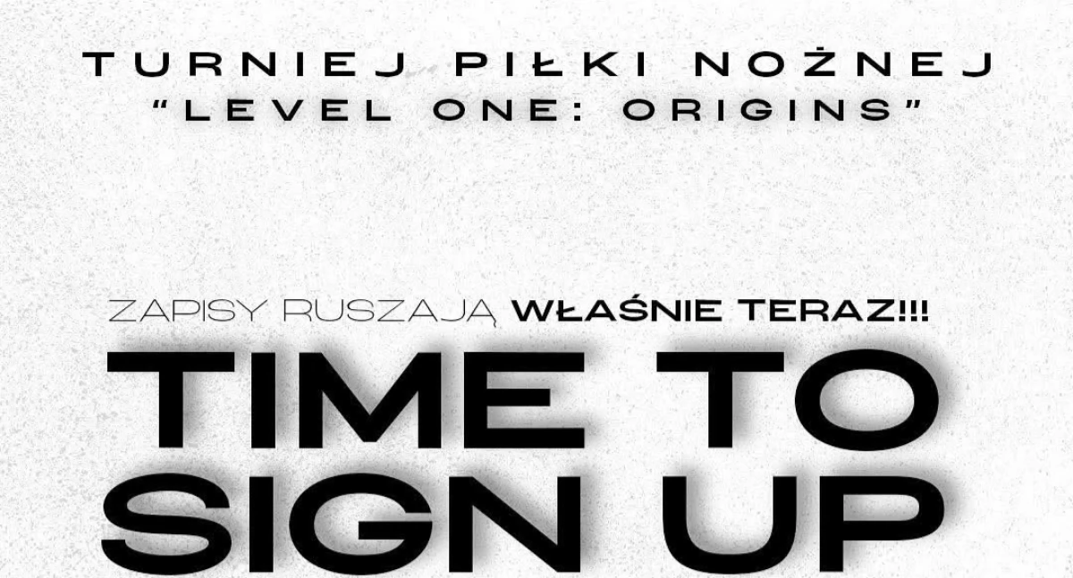 Turniej Piłki Nożnej LEVEL ONE: ORIGINS  