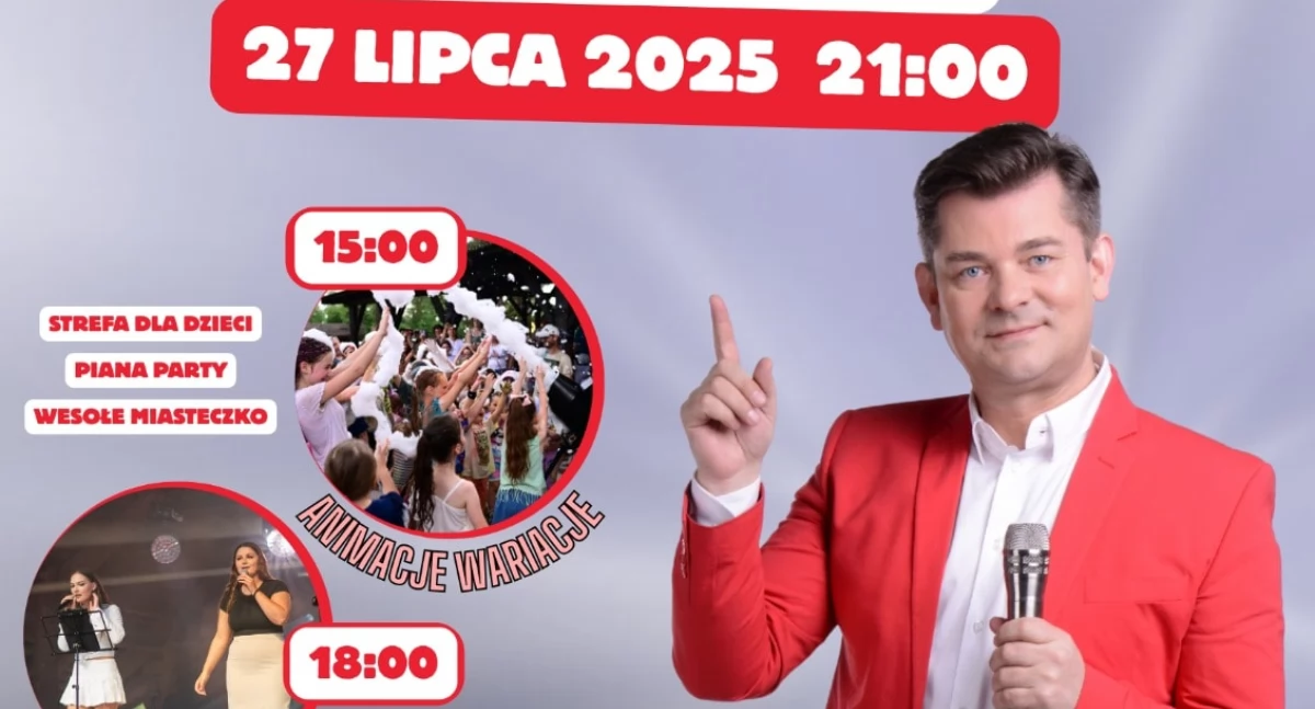 Zenek Martyniuk z zespołem Akcent wystąpią w Radawie