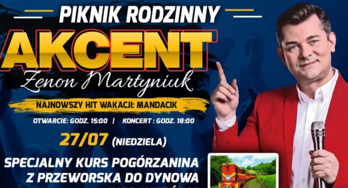 Pogórzaninem na Piknik Rodzinny z Zenkiem Martyniukiem w Dynowie 