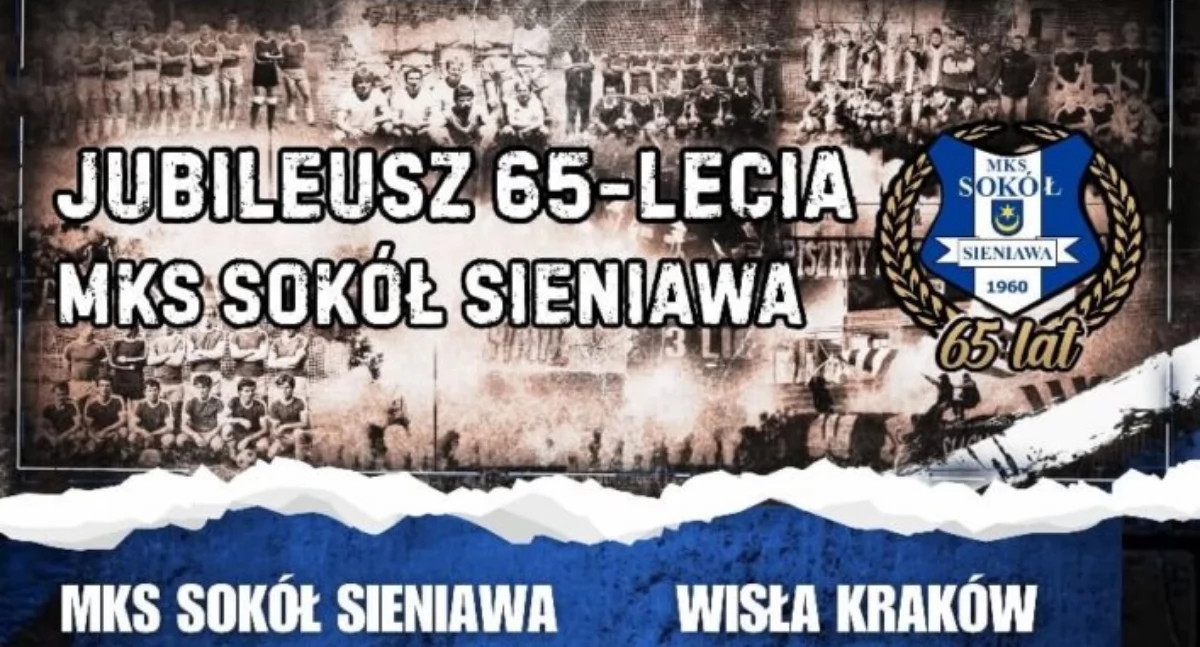 Obchodów jubileuszu 65-lecia istnienia Klub MKS Sokół Sieniawa
