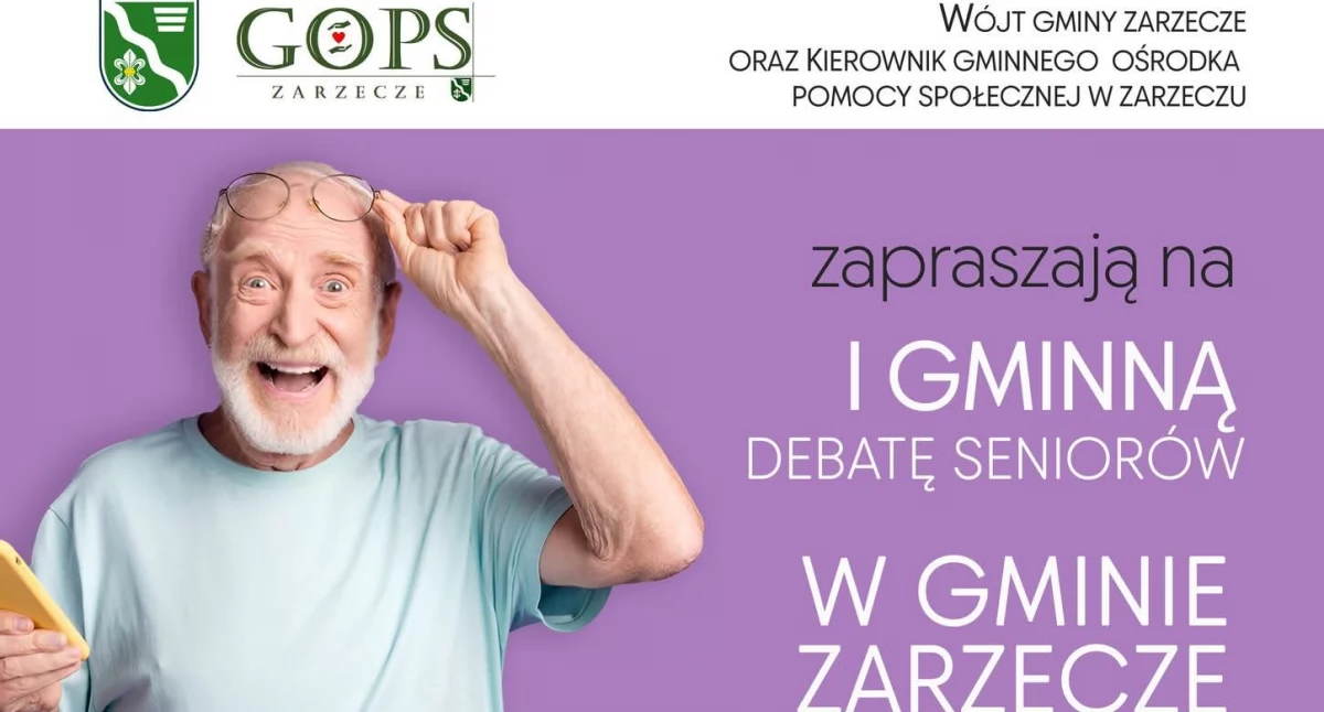Debata o zdrowiu, bezpieczeństwie i finansach seniorów w Zarzeczu