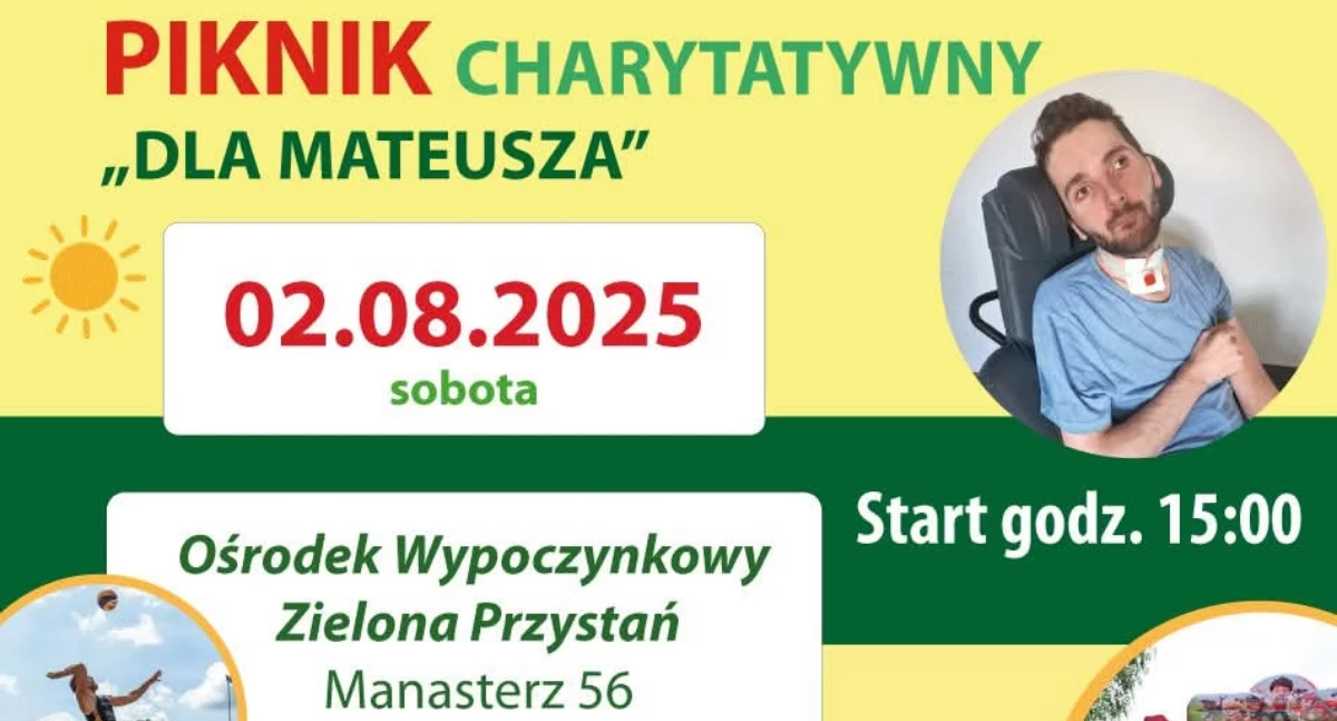 Piknik Charytatywny dla Mateusza w Manasterzu 