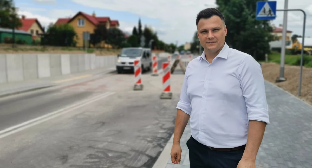 Koniec utrudnień na ul. Pełkińskiej w Jarosławiu. Już od poniedziałku ruch zostanie otwarty w obu kierunkach 