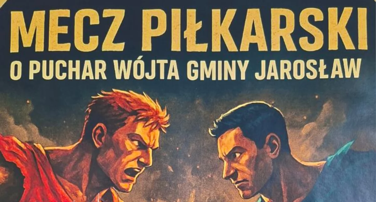 Mecz piłkarski o Puchar Wójta Gminy Jarosław