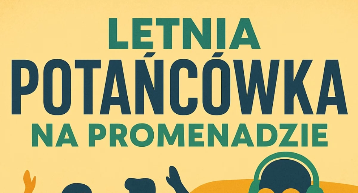 Letnia potańcówka na promenadzie w Radymnie 