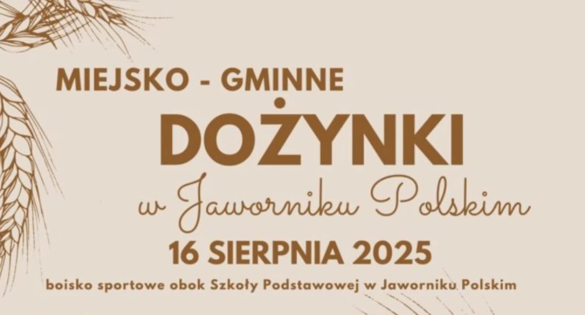 Miejsko - Gminne Dożynki w Jaworniku Polskim 
