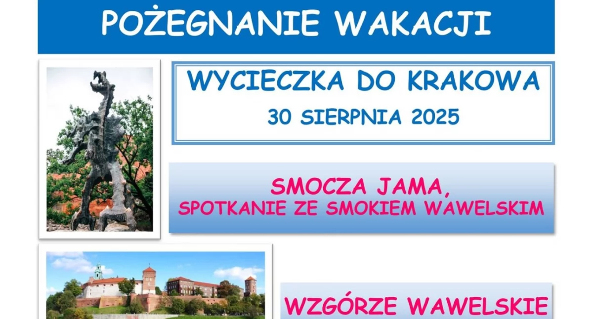 Wycieczka do Krakowa z Parafii Królowej Polski w Jarosławiu 