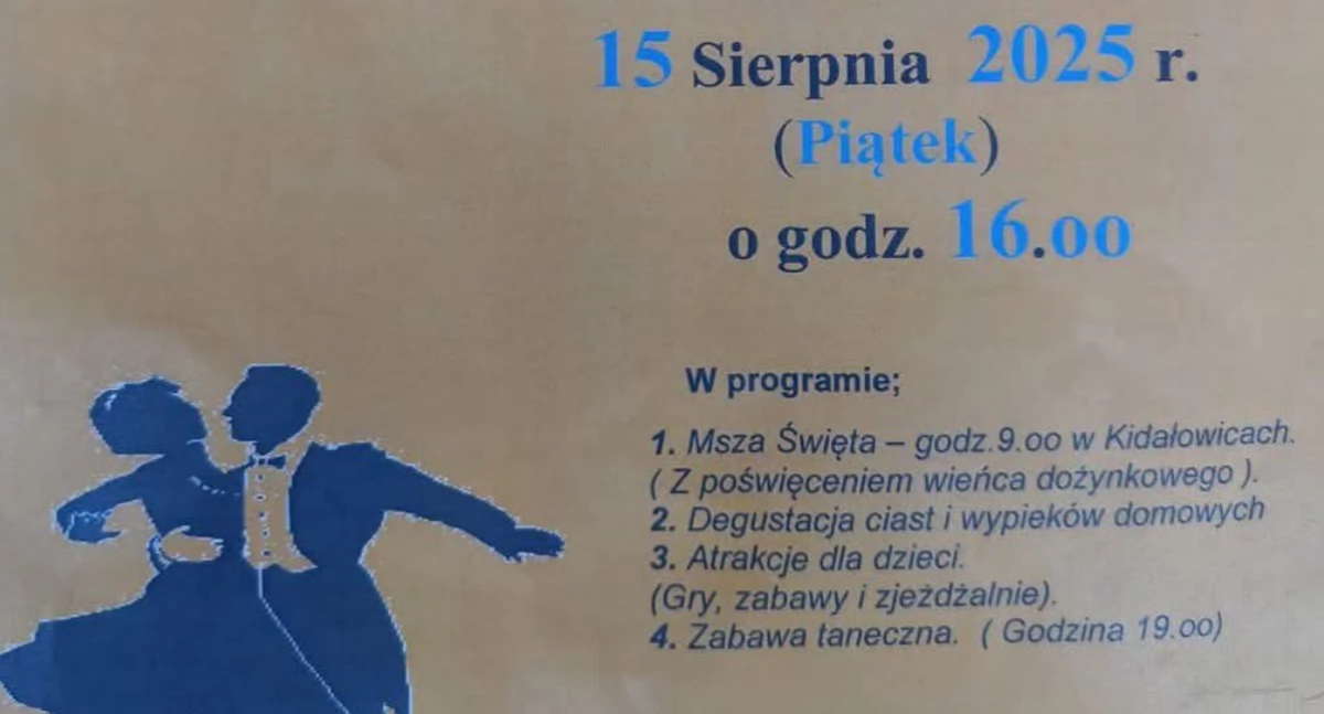 Zabawa Piknikowa w Kidałowicach