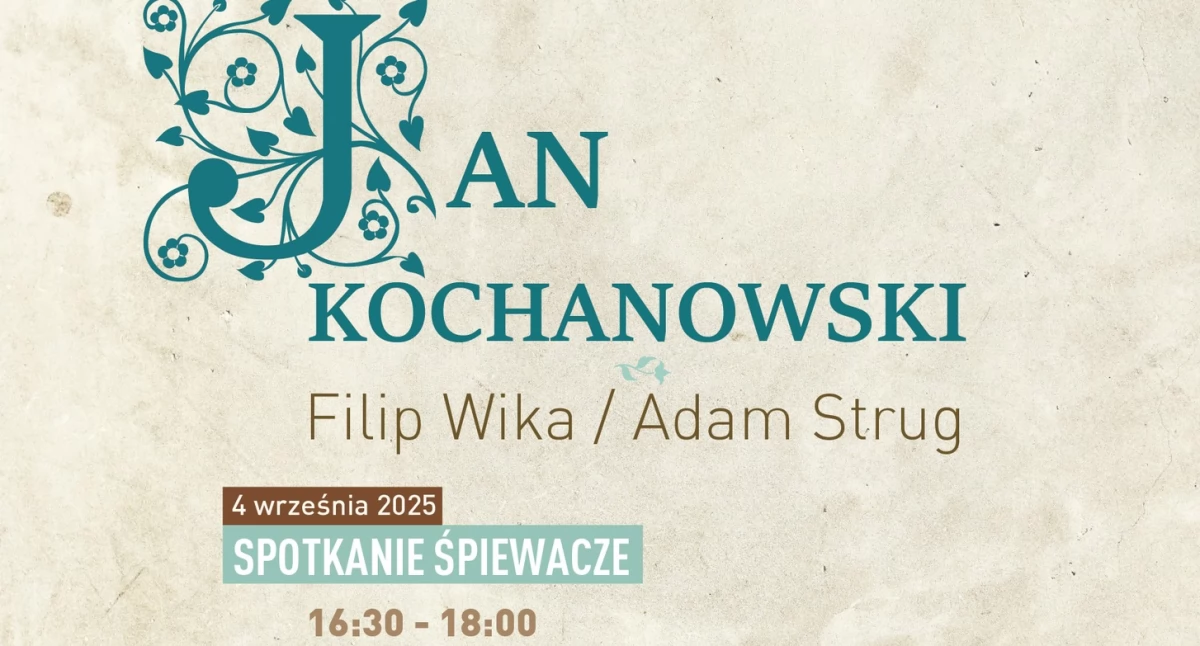 Spotkania śpiewacze z Filipem Wiką i Adamem Strugiem w kamienicy Marysieńki i kamienicy Orsettich w Jarosławiu 