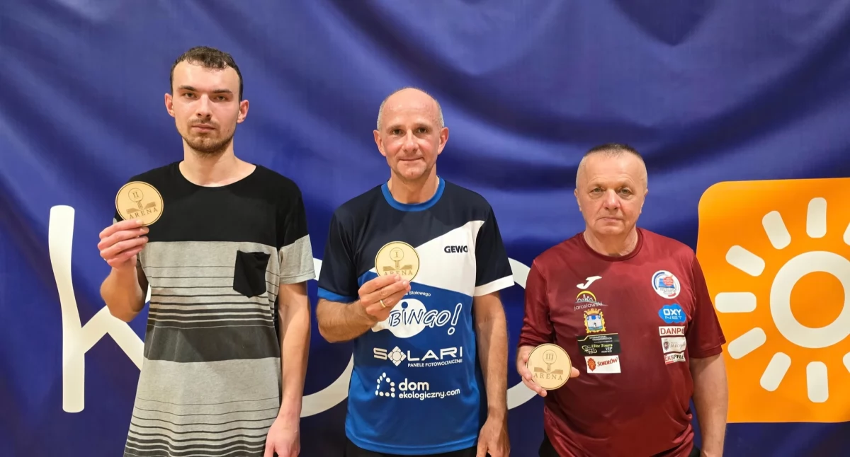 Świetny występ Marka Gudzelaka w Rzeszowie. Gracz AKTS Amator Jarosław na trzecim stopniu podium 