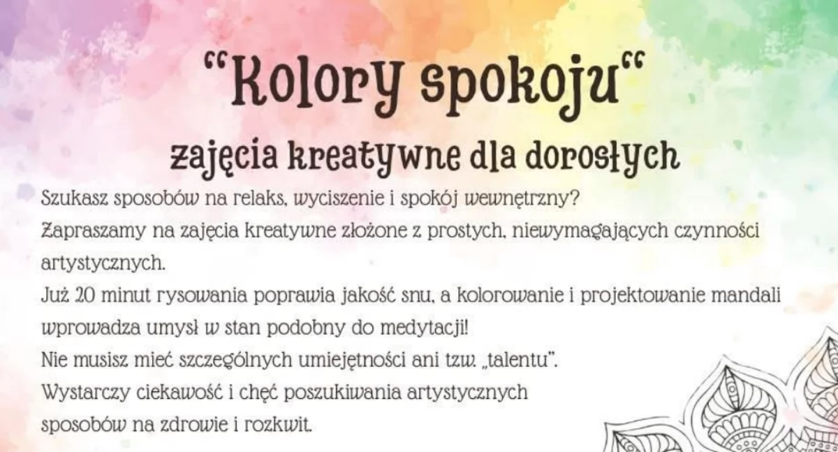 Kreatywne zajęcia 