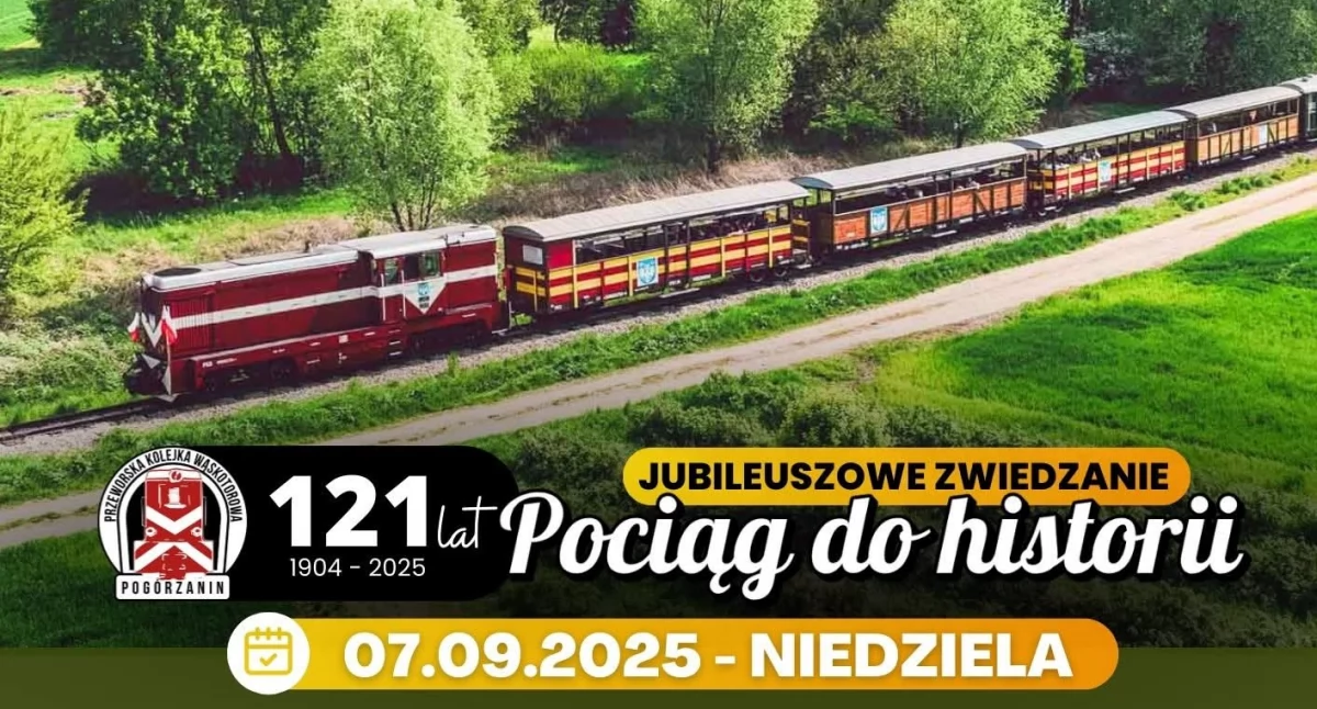 Jubileuszowe zwiedzanie - 121 lat Przeworskiej Kolejki 