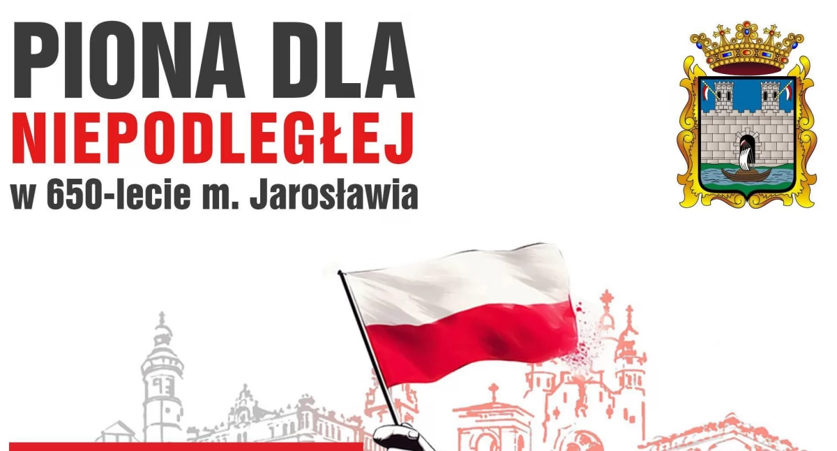 Bieg Piona dla Niepodległości w Jarosławiu 