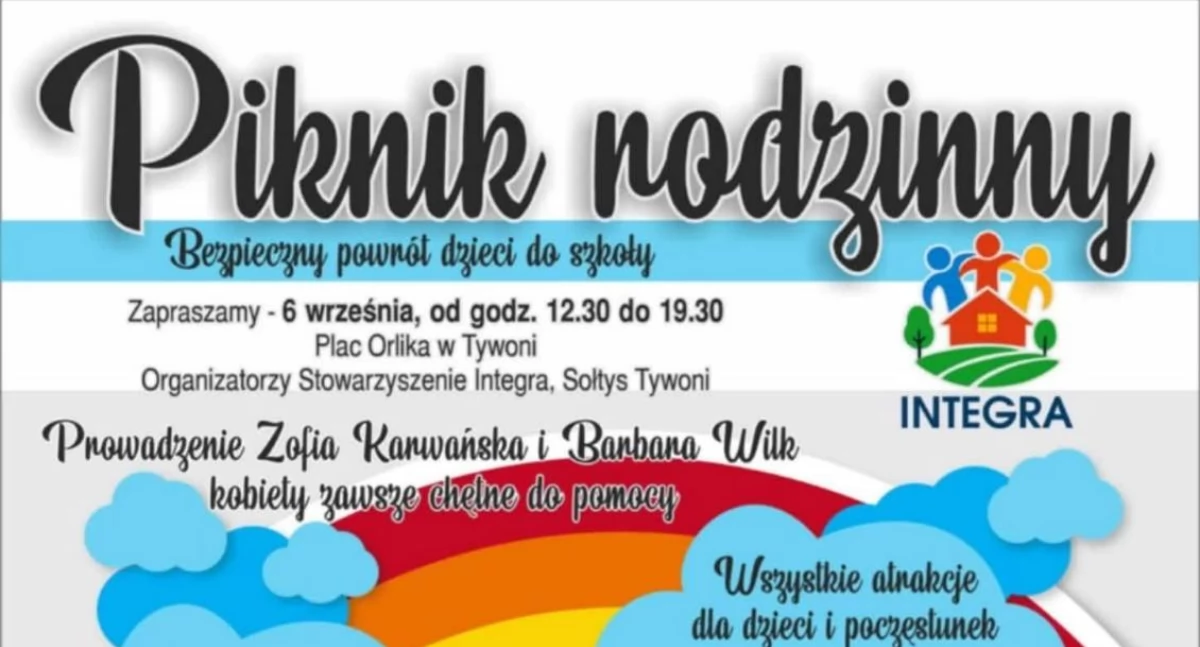 Piknik rodzinny promujący 
