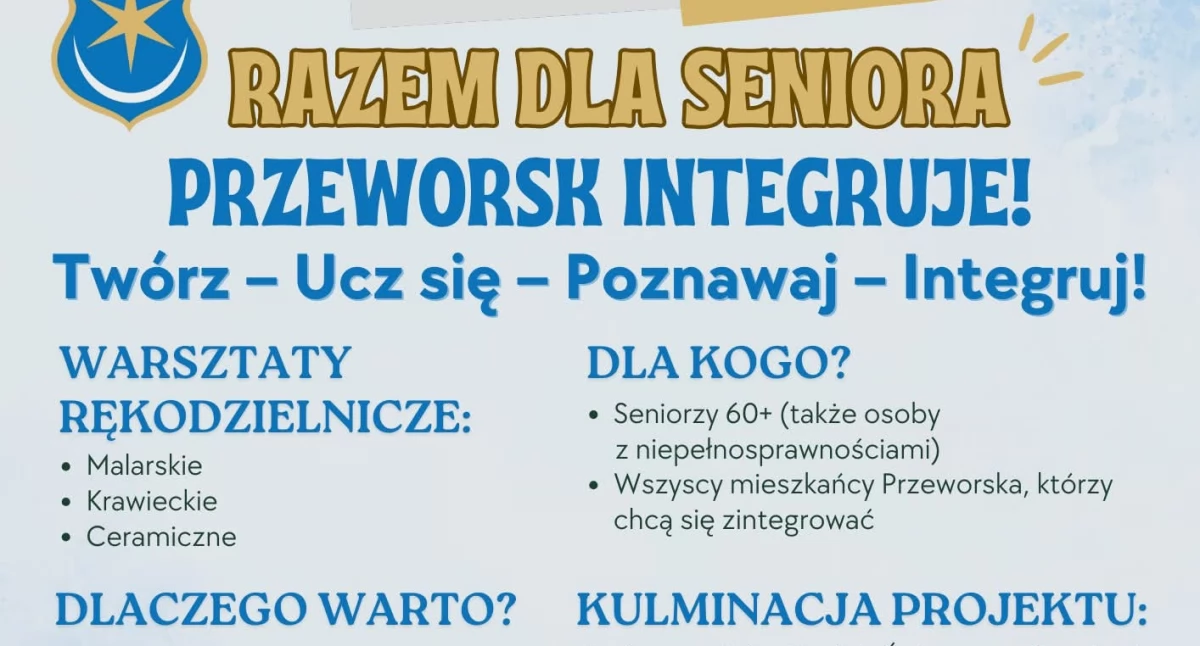 Warsztaty rękodzielnicze „Razem dla Seniora – Przeworsk integruje”