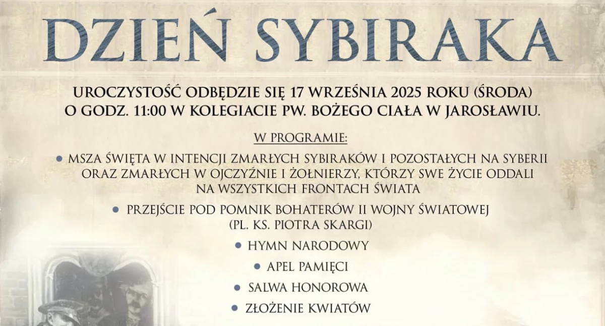 Obchody Dnia Sybiraka w Jarosławiu  