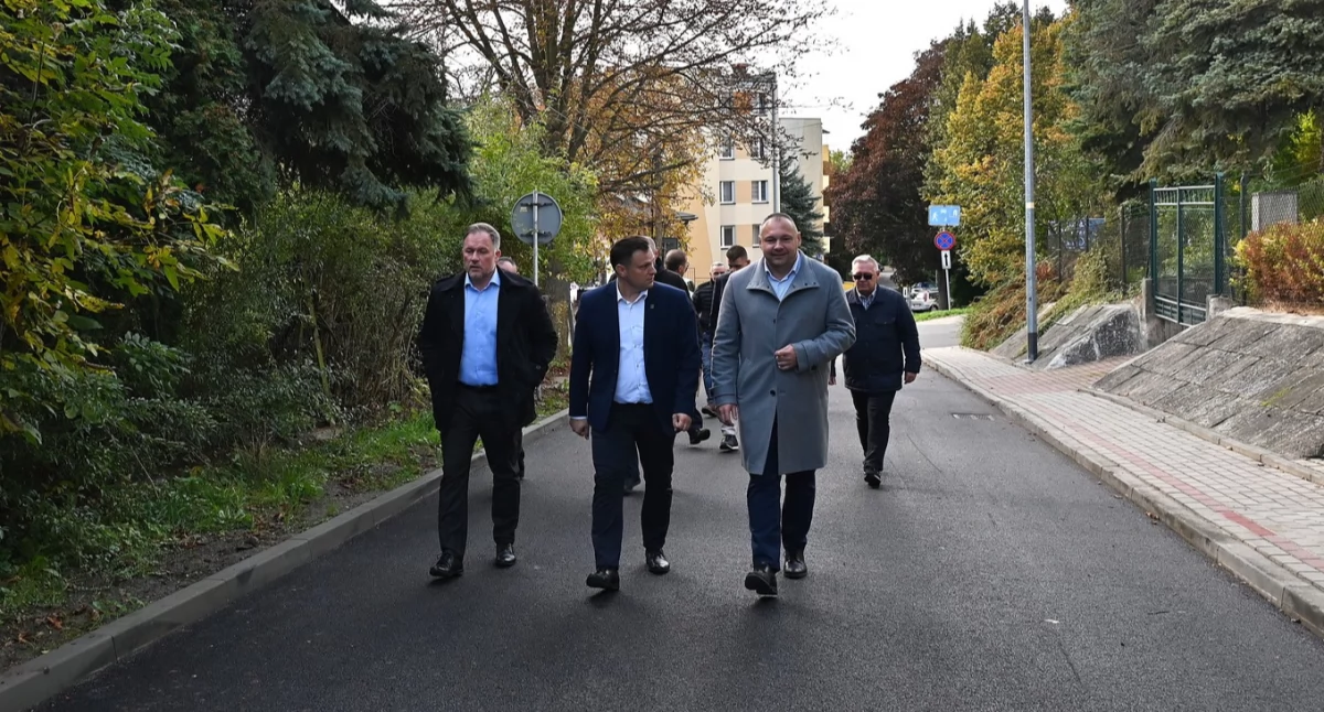 Konfederacka i Dąbrowskiego w Jarosławiu po remoncie 