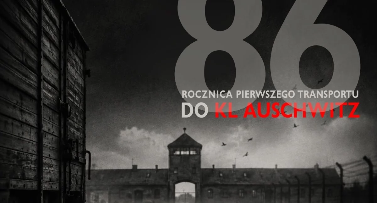 Uroczystości upamiętniające 86. rocznicę pierwszego transportu do KL Auschwitz w Jarosławiu