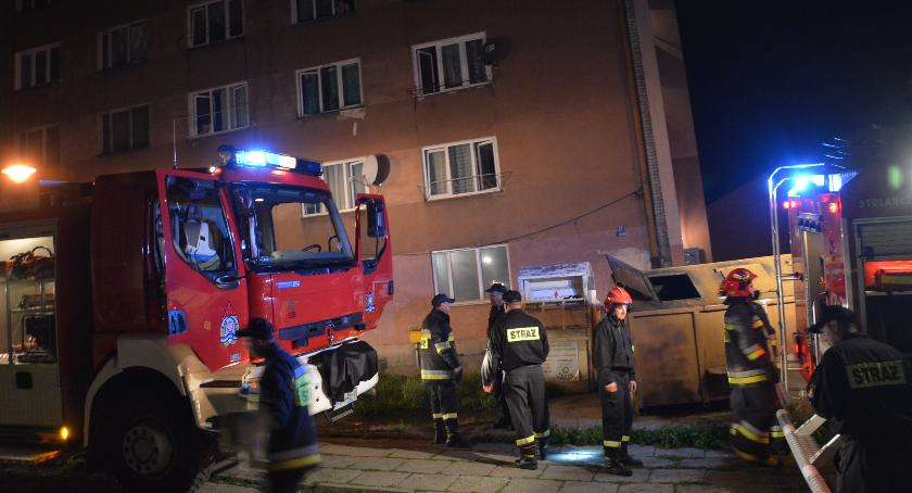 Pożar mieszkania przy ul. Przemyskiej