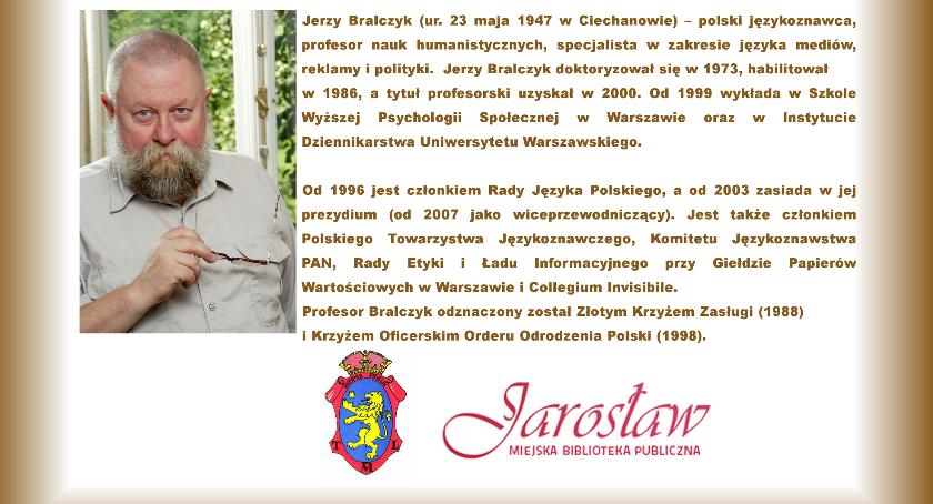 Spotkanie z profesorem Bralczykiem