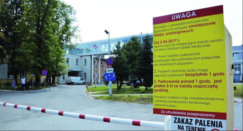 Parking w szpitalu za godzinę 5 zł