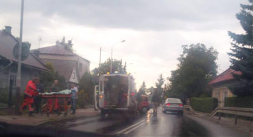 Zderzenie na ul. Pełkińskiej