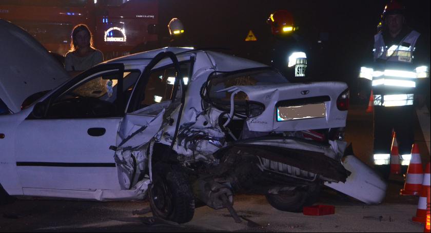 Wypadek na autostradzie