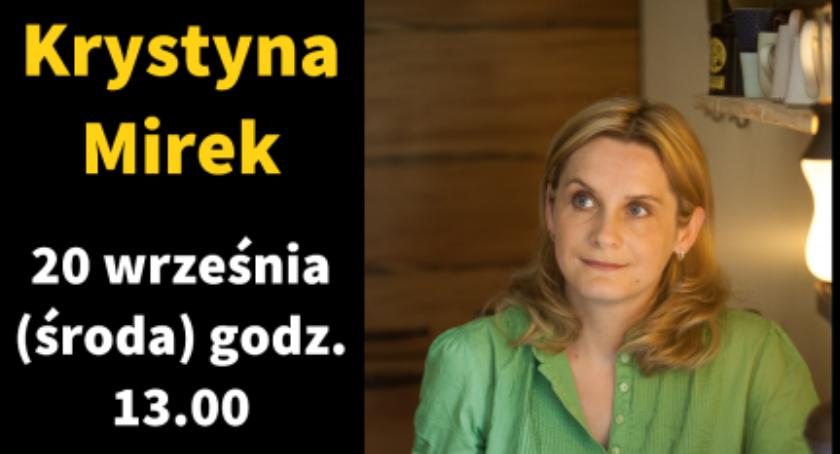 Spotkanie z pisarka Krystyną Mirek