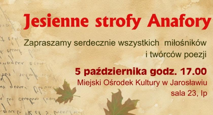 Jesienne strofy Anafory.