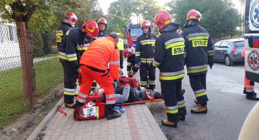 Stracił panowanie nad skuterem 