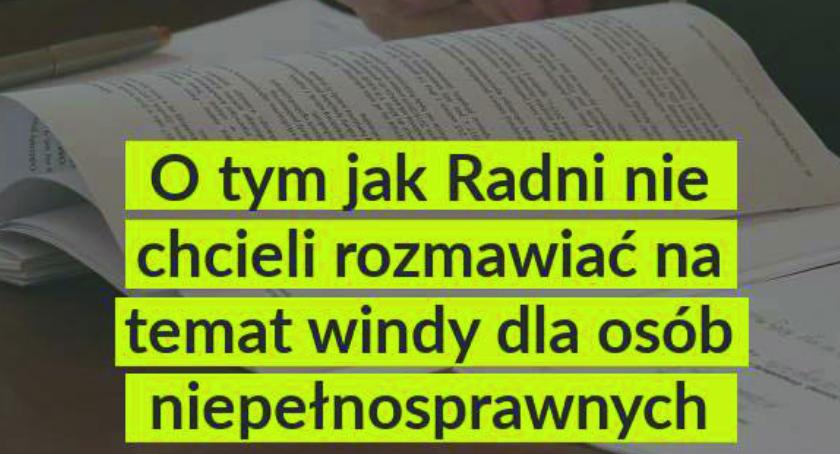 Burmistrz woli rozmawiać w necie? 