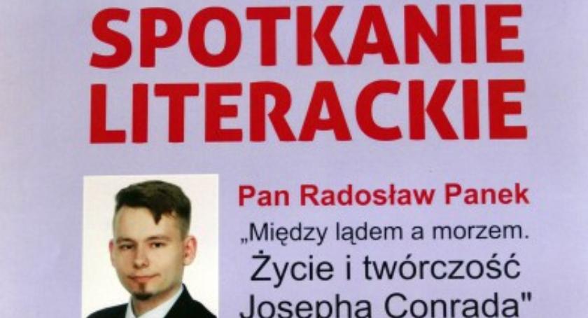 Spotkanie literackie z Radosławem Panekiem i Tymoteuszem Onyszczkiewiczem