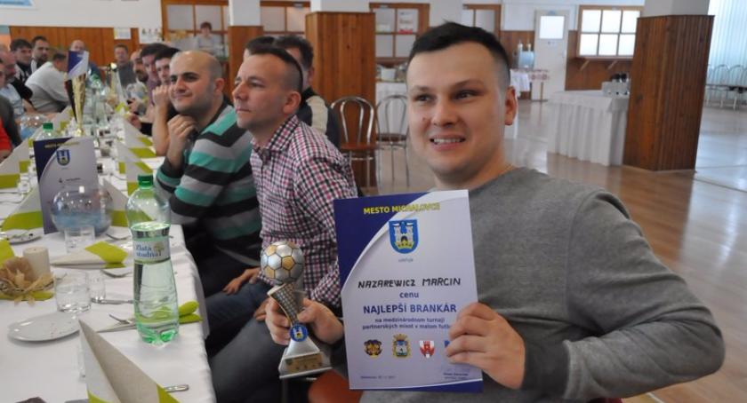 PIŁKA NOŻNA Międzynarodowy Turniej Miast Partnerskich w Michalovcach
