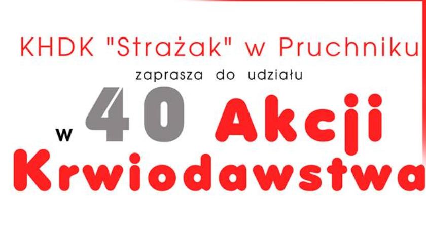 Akcja krwiodawstwa w Pruchniku