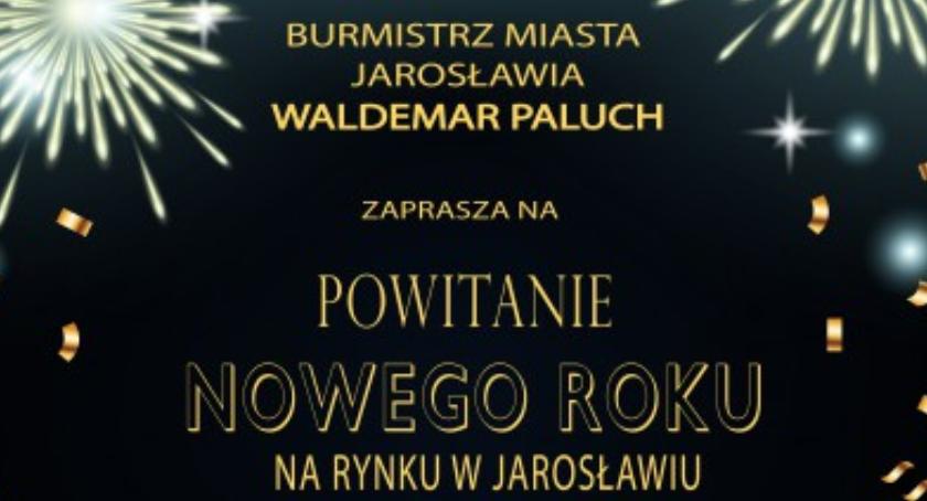 Powitanie Nowego Roku na jarosławskim Rynku