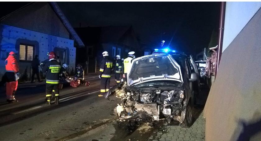 Wypadek w Pruchniku: sześć osób trafiło do szpitali 