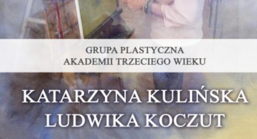 Wystawa malarstwa Grupy Plastycznej Akademii Trzeciego Wieku