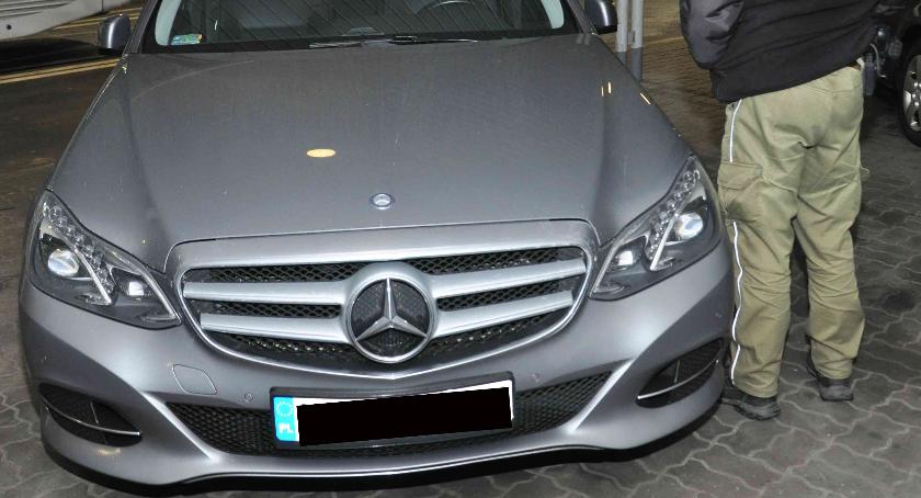  Luksusowy Mercedes wróci do właściciela