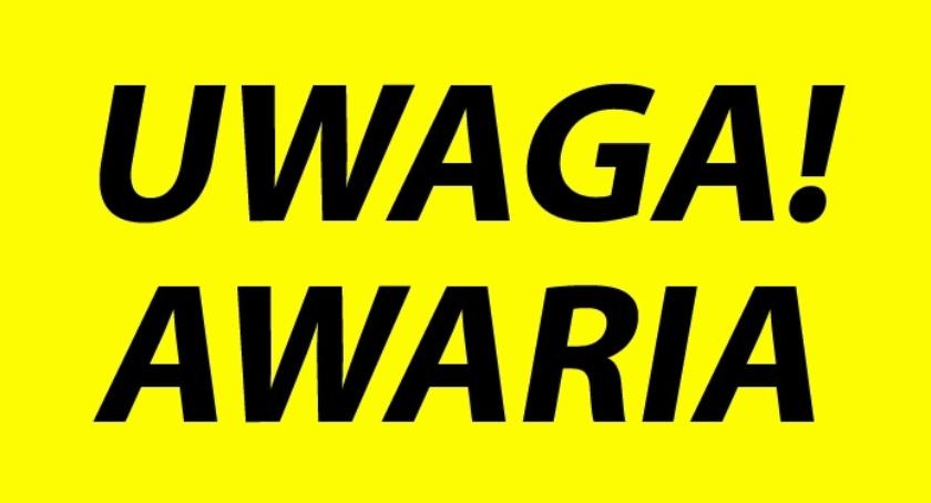 Awaria sieci wodociągowej