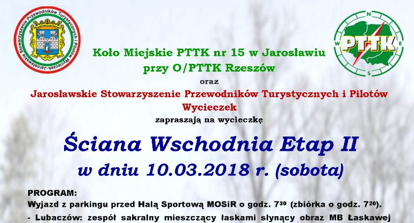  „Ściana Wschodnia Etap II”  wycieczka PTTK