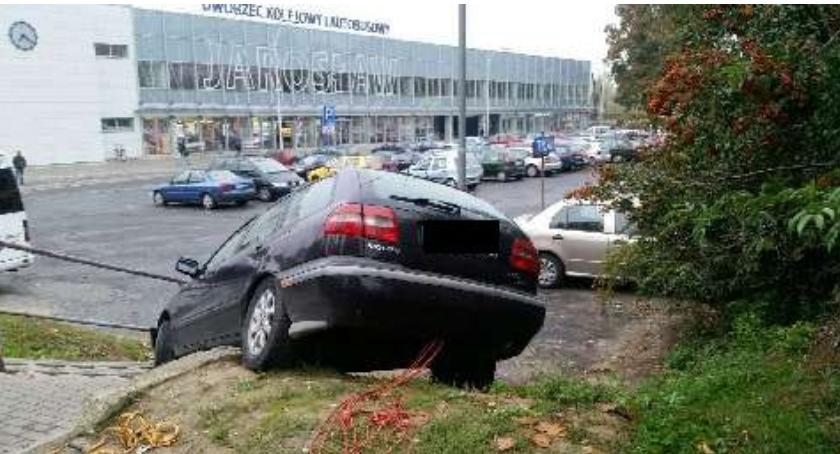 Zawisł na schodach 