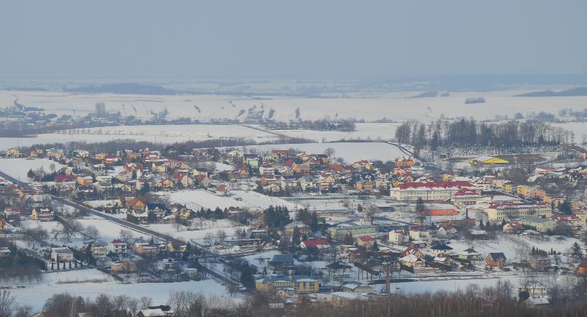 Zimowy Pruchnik oglądany z wieży widokowej (ZDJĘCIA) 