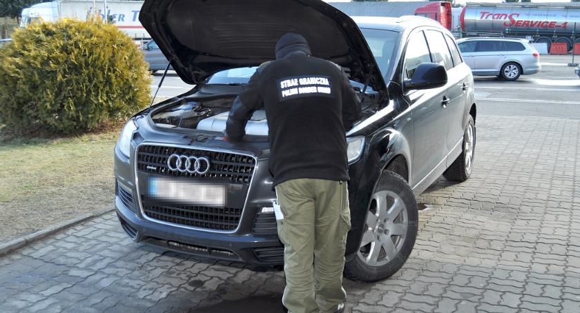 Audi Q7 poszukiwane przez Interpol zatrzymane w Korczowej 