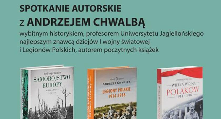  Spotkanie autorskie z Andrzejem Chwalbą