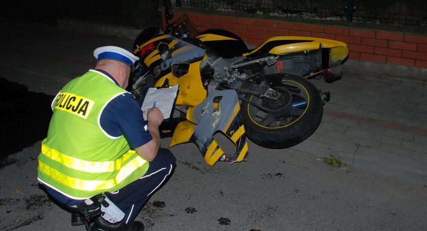 Zginął motocyklista