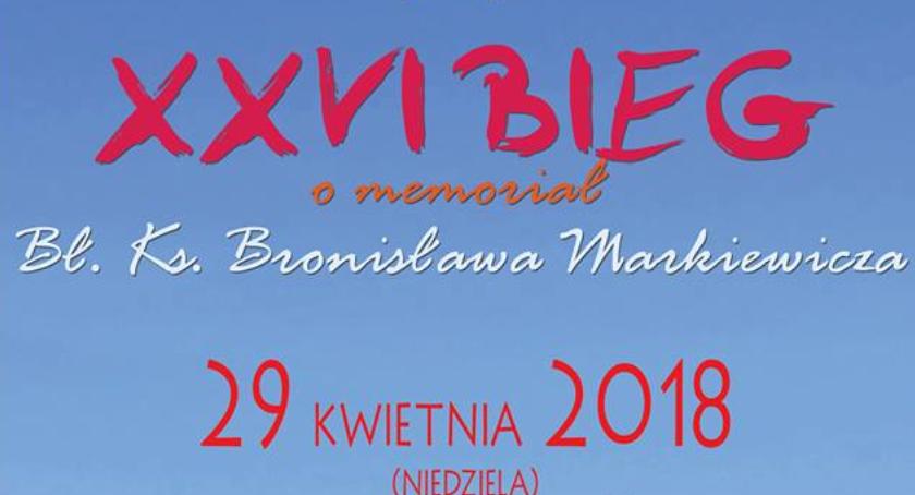  XXVI Bieg o memoriał Bł. Ks. Bronisława Markiewicza