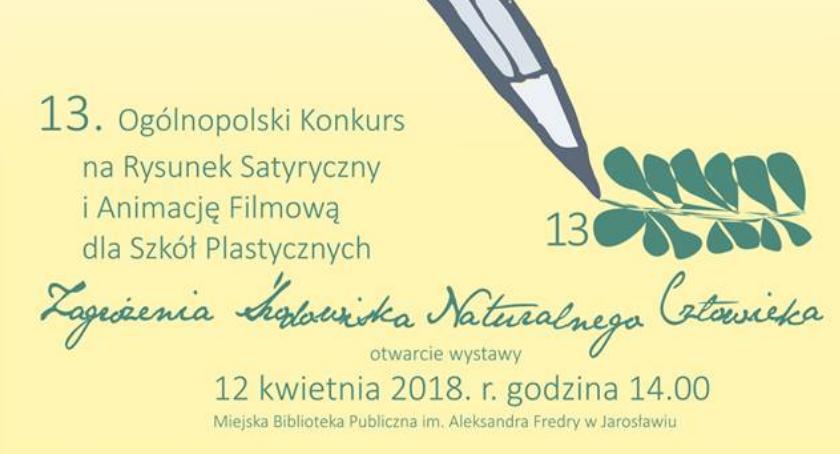 Otwarcie wystawy 13. Ogólnopolskiego Konkursu na Rysunek Satyryczny i Animację Filmową