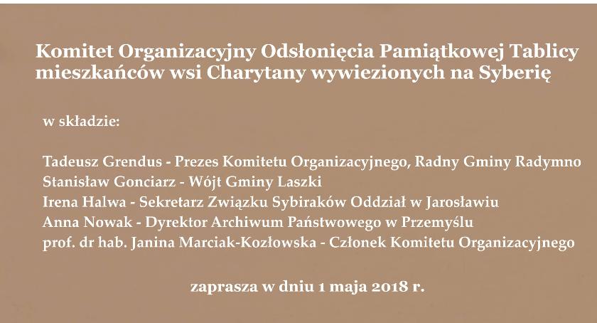 Uroczystości upamiętniające wywózkę na Syberię mieszkańców wsi Charytany