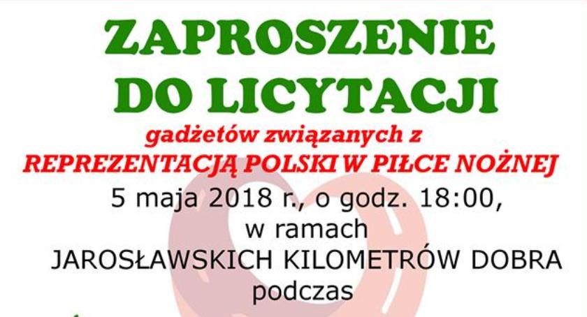 Licytacja przedmiotów związanych z reprezentacją Polski w piłce nożnej 