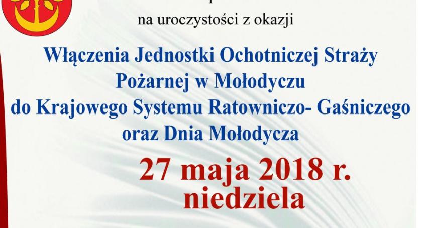 Dni Mołodycza i uroczystości z okazji włączenia OSP Mołodycz do KSRG